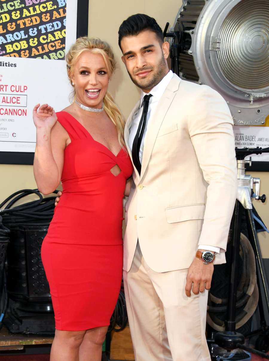 Britney Spears Sparks Engagement Rumors While Making Red Carpet Debut With Boyfriend of Nearly 3 Years Sam Asghari