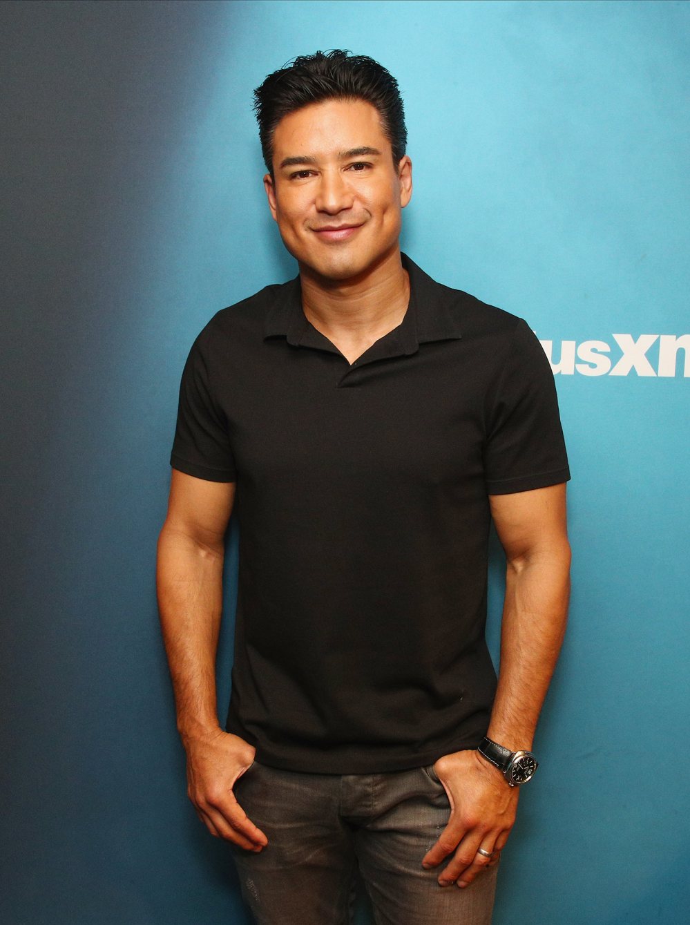 Mario Lopez Smiles Dimples