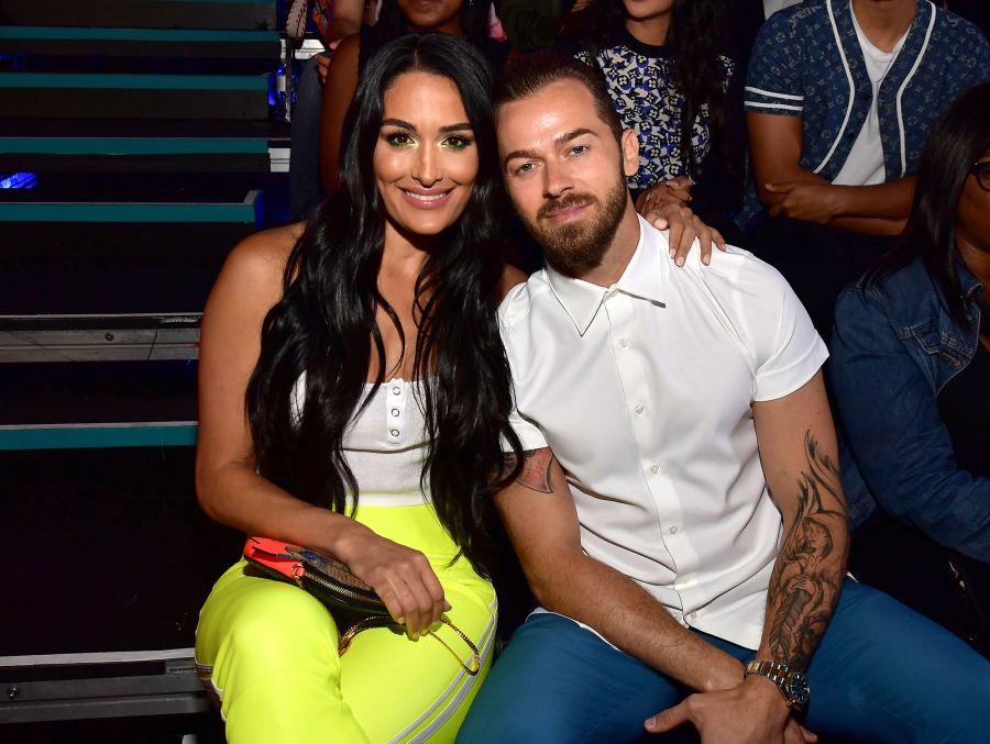 Nikki Bella and Artem Chigvintsev Nickelodeon Kids' Choice Sports 2019