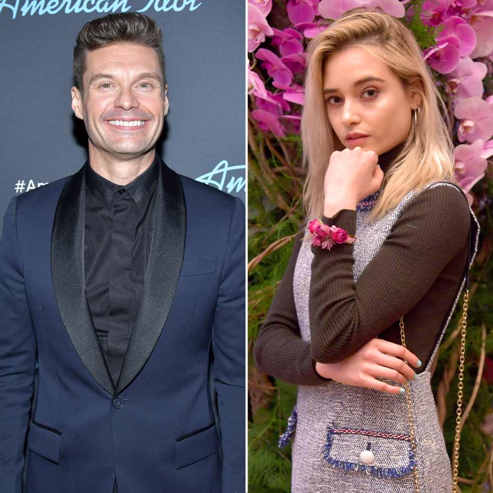 Ryan Seacrest and Larissa Schot Mystery Woman