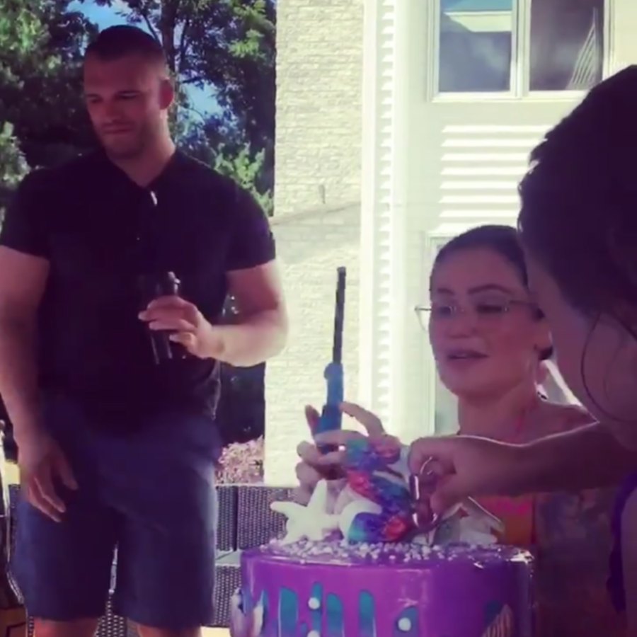 JWoww, Boyfriend Zach Carpinello and Husband Roger Mathews Celebrate Daughter’s Birthday