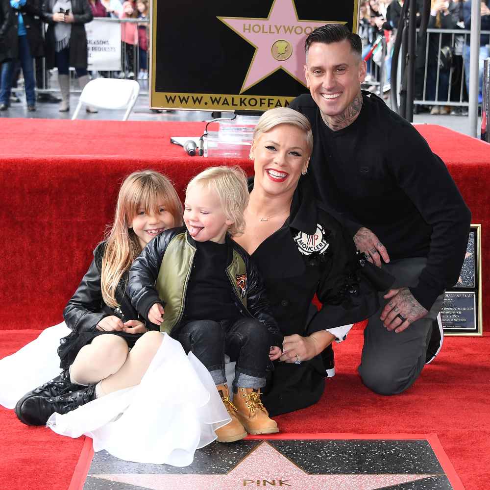 Pink Claps Back at Mom-Shamers Over Her Kids Running Through Holocaust Memorial