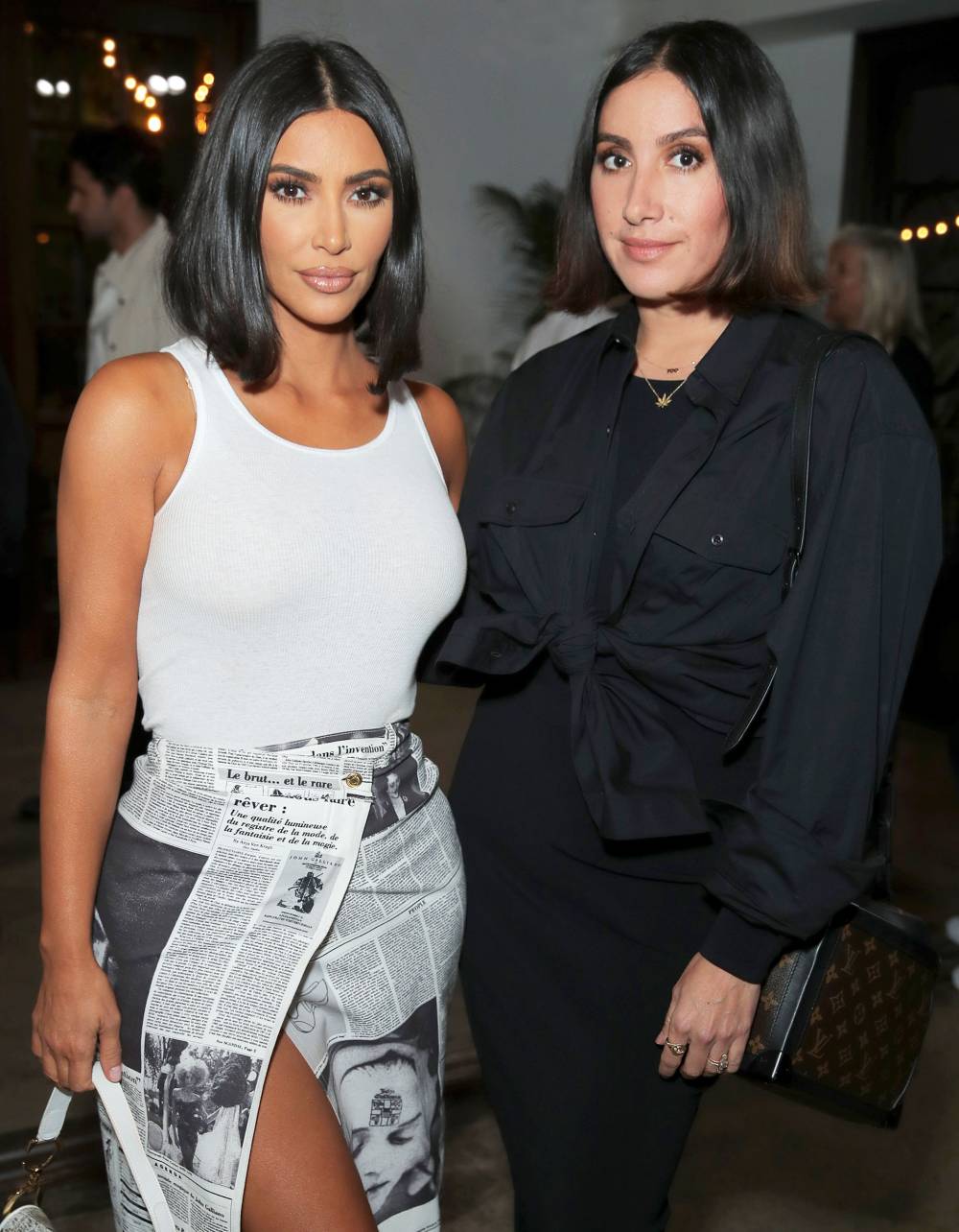 Jen Atkin and Kim Kardashian