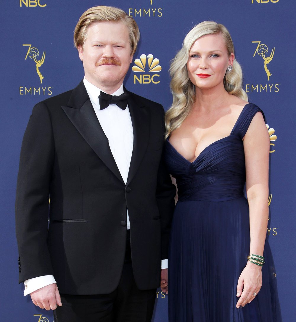 Jesse Plemons and Kirsten Dunst Attend the Emmy Awards in 2018 Admit Pregnancy With Jesse Plemons Was a Surprise in Porter Edit