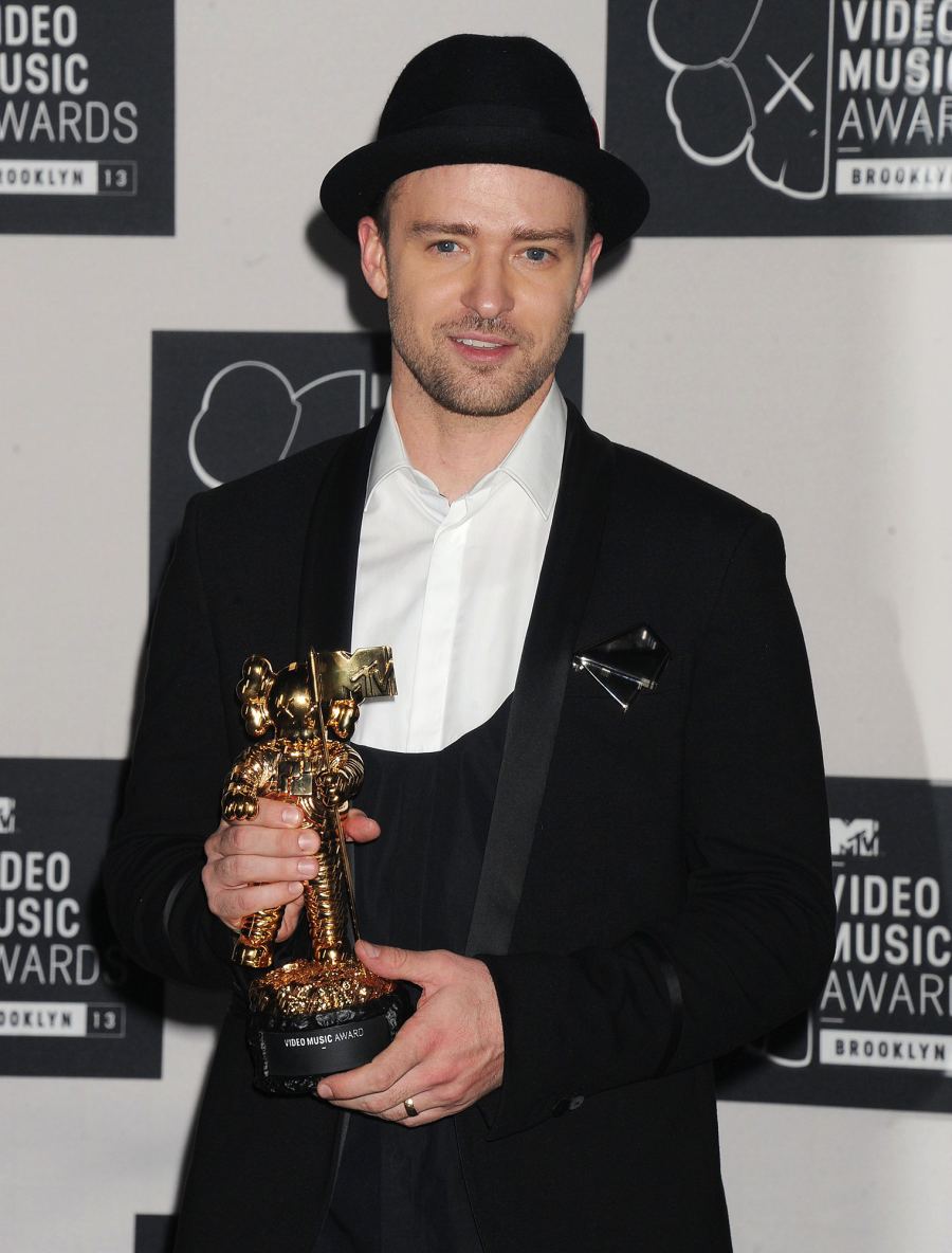 MTV Video Vanguard Winners Through the Years Justin Timberlake