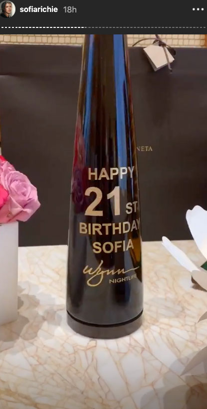 Sofia Richie Celebrates Her 21st Birthday in Whirlwind One Day Vegas Celebration