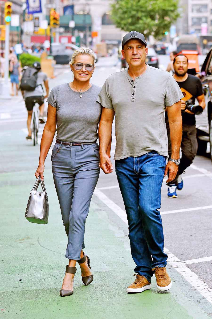 Yolanda Hadid Holds Hands With Mystery Man 1 Month After Ex David Foster’s Wedding