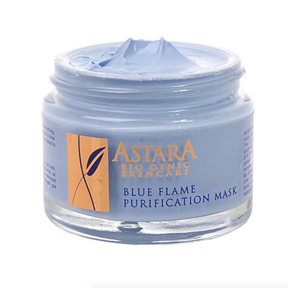 blue flame mask
