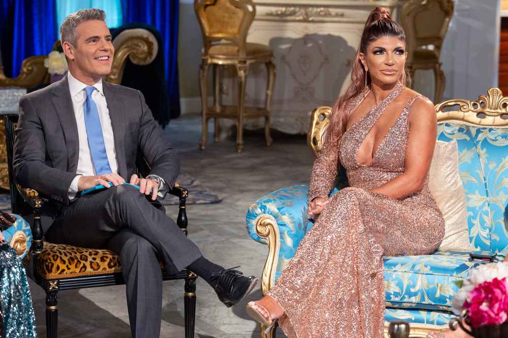 Andy Cohen and Teresa Giudice