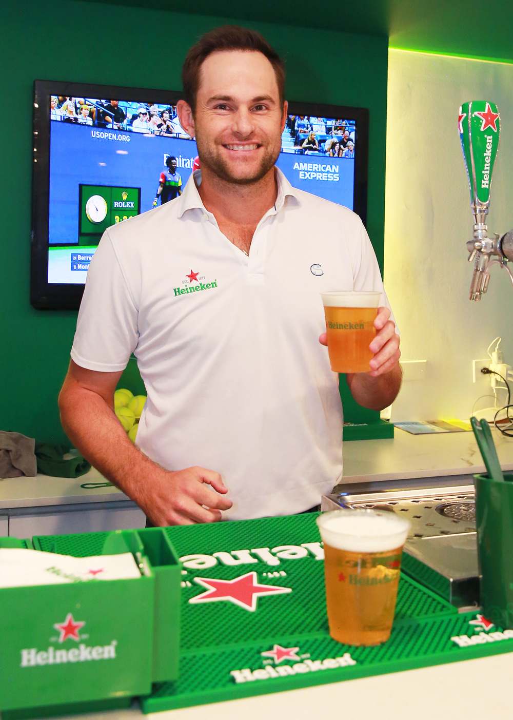 Andy Roddick Heineken Event