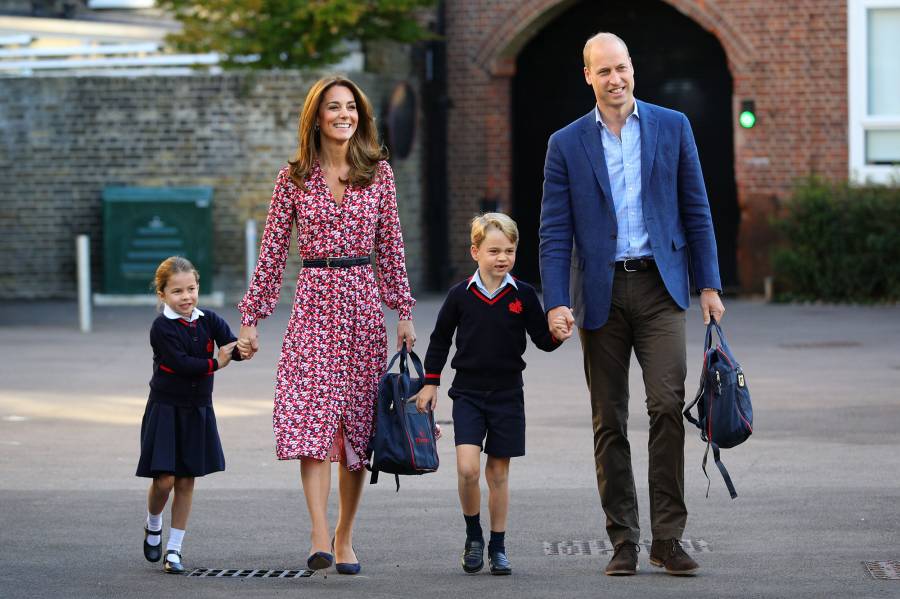 Back to School Princess Charlotte and Prince George