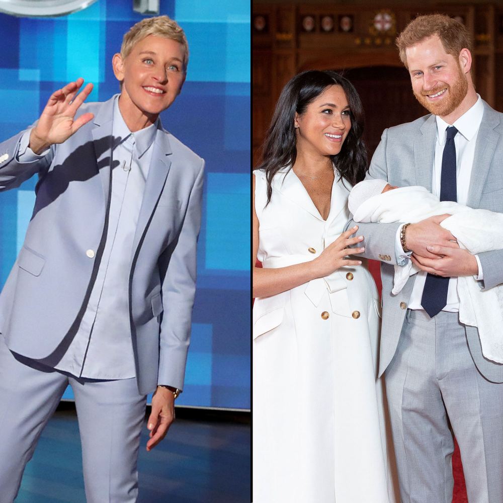 Ellen DeGeneres Met Prince Harry and Duchess Meghan’s Son Archie