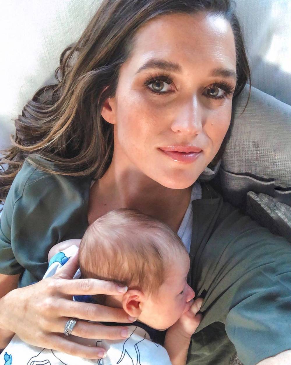 Jade Roper Breast-Feeds Son Easton