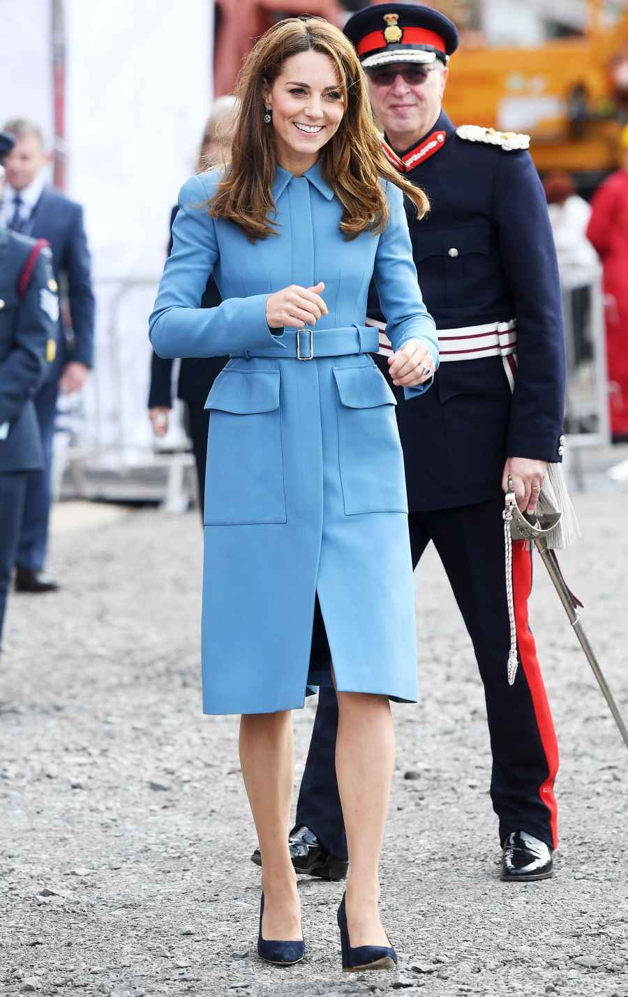 Kate Middleton Blue Dress September 26, 2019