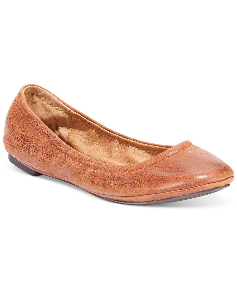 Lucky Brand Women's Emmie Ballet Flats Brown