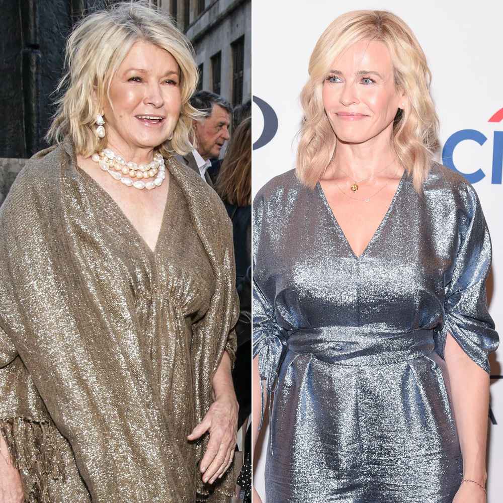 Martha Stewart Judges Chelsea Handler’s Copycat Pic With Dogs