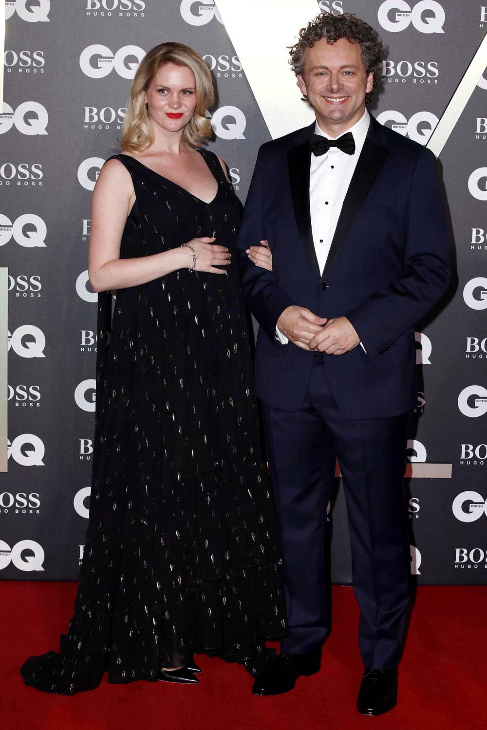 Michael Sheen and Anna Lundberg Welcome First Child Red Carpet Pregnant