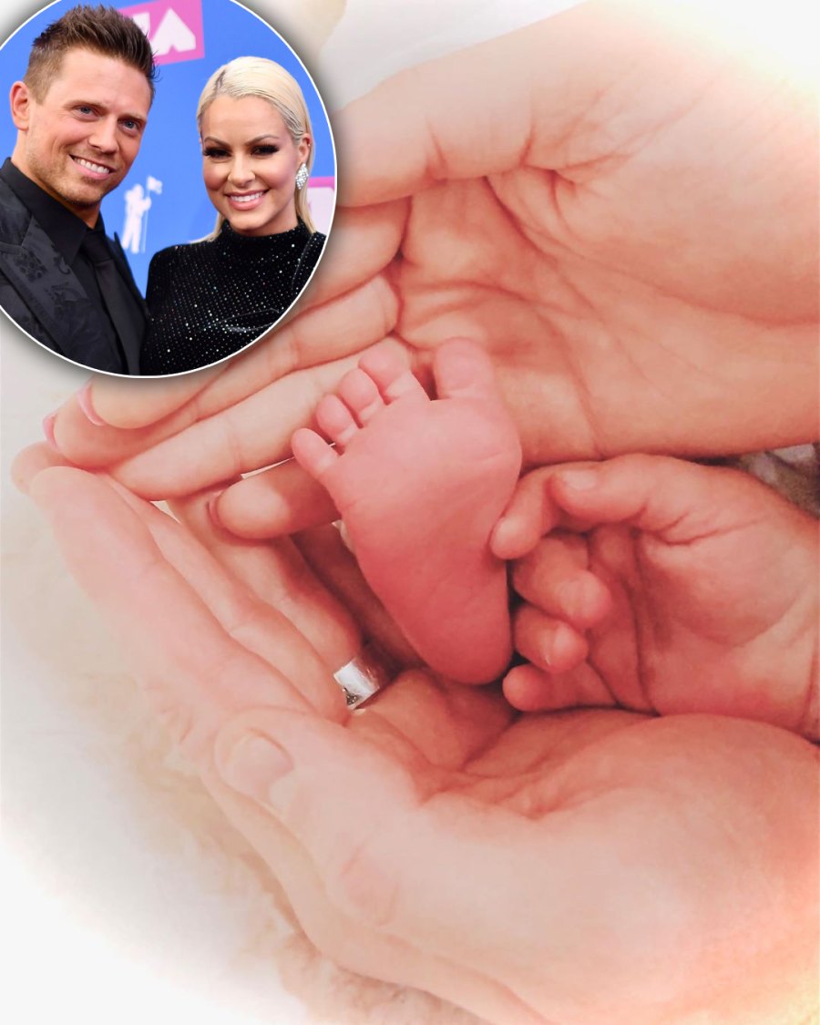 Mike Mizanin and Maryse Ouellet Give Birth Newborn Baby