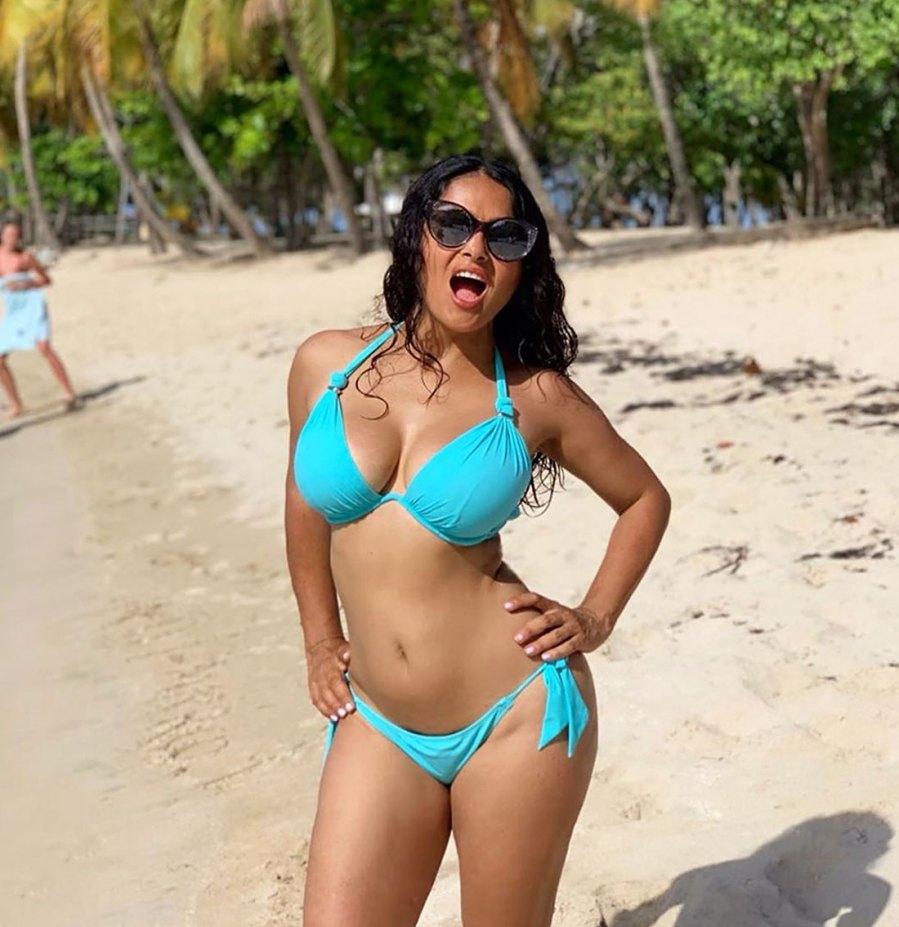 Salma Hayek Bikini Instagram September 2, 2019