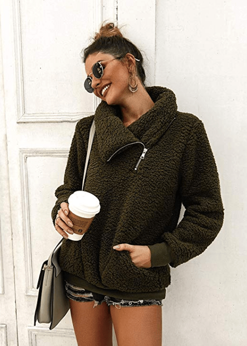 KIRUNDO olive sweatshirt