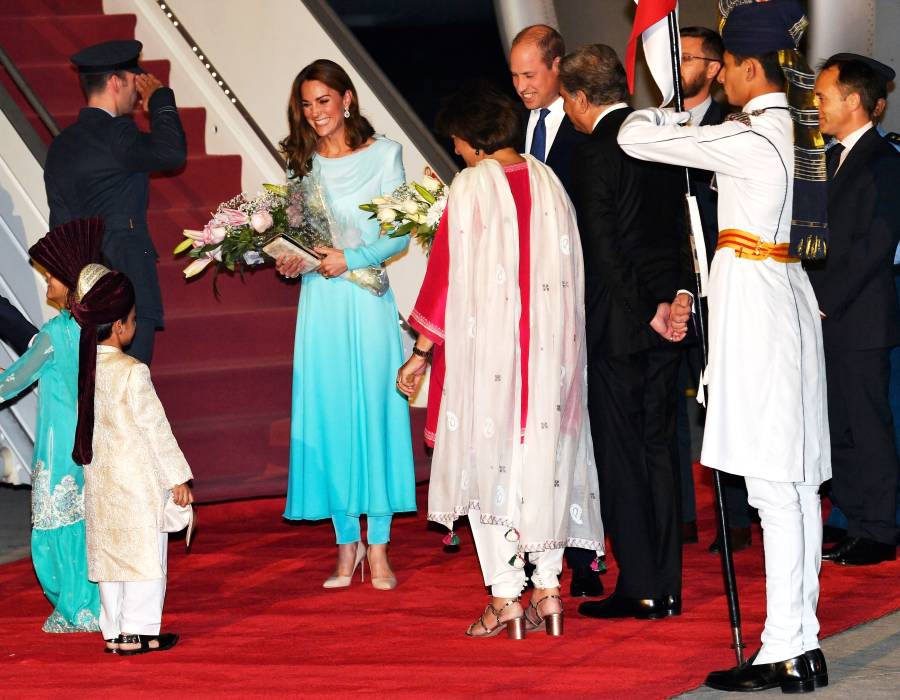 Kate Middleton Prince William Kick Off Their Royal Tour of Pakistan