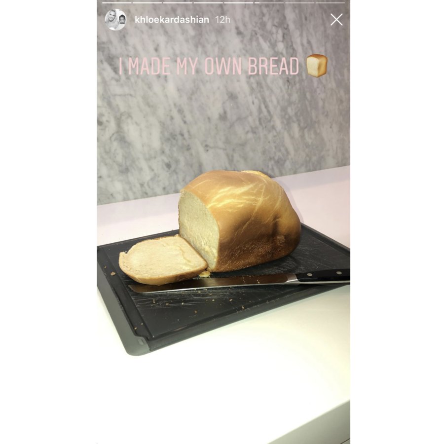 Khloe Kardashian Is Now Making Her Own Bread