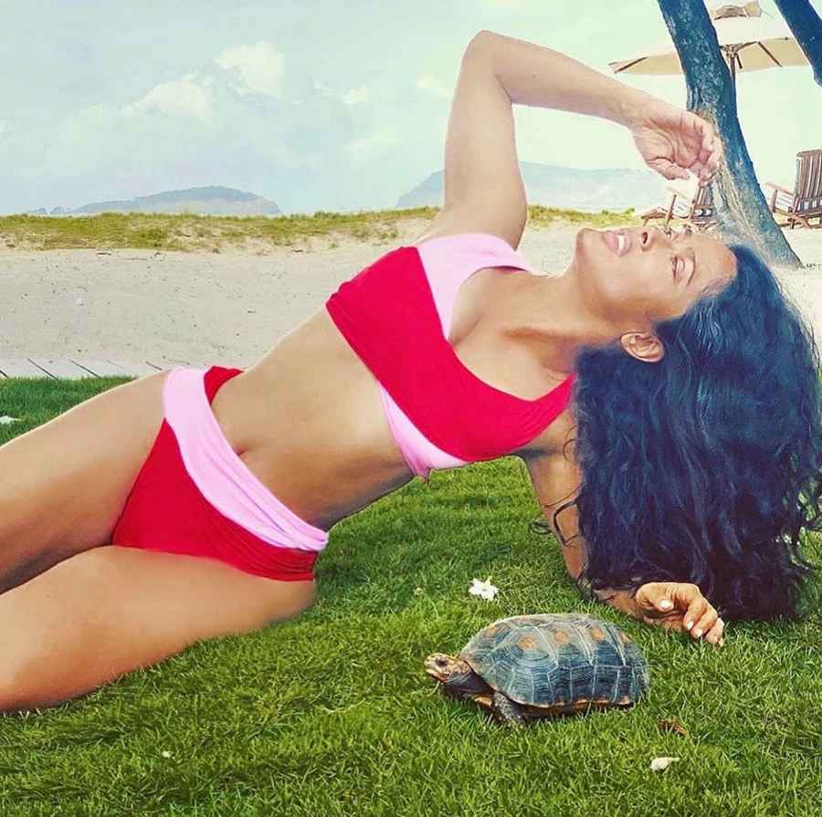 Salma Hayek Bikini Instagram