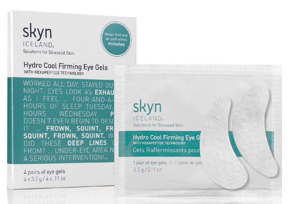 skyn ICELAND Hydro Cool Firming Eye Gels (4-Pack-Bilingual Carton)