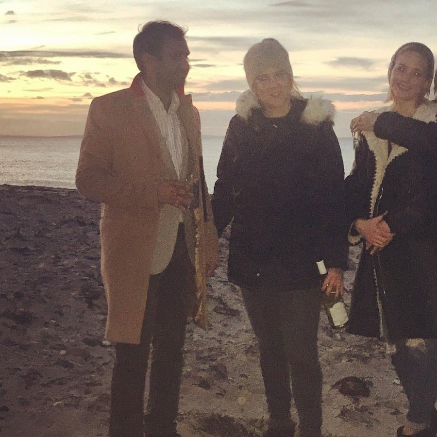 Amy Schumer with J. Law and Aziz Celebrity Friendsgivings Thanksgiving