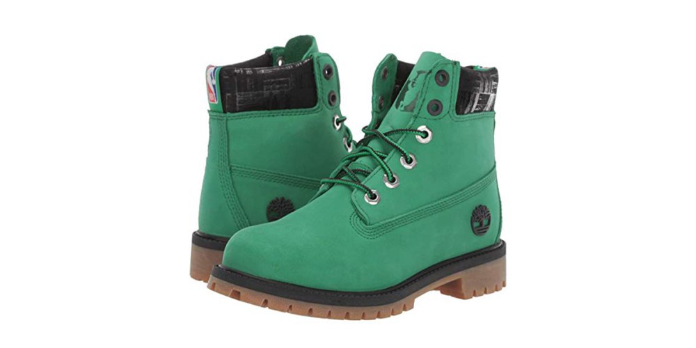 Timberland Kids 6" Premium Waterproof Boot - Boston Celtics (Big Kid)