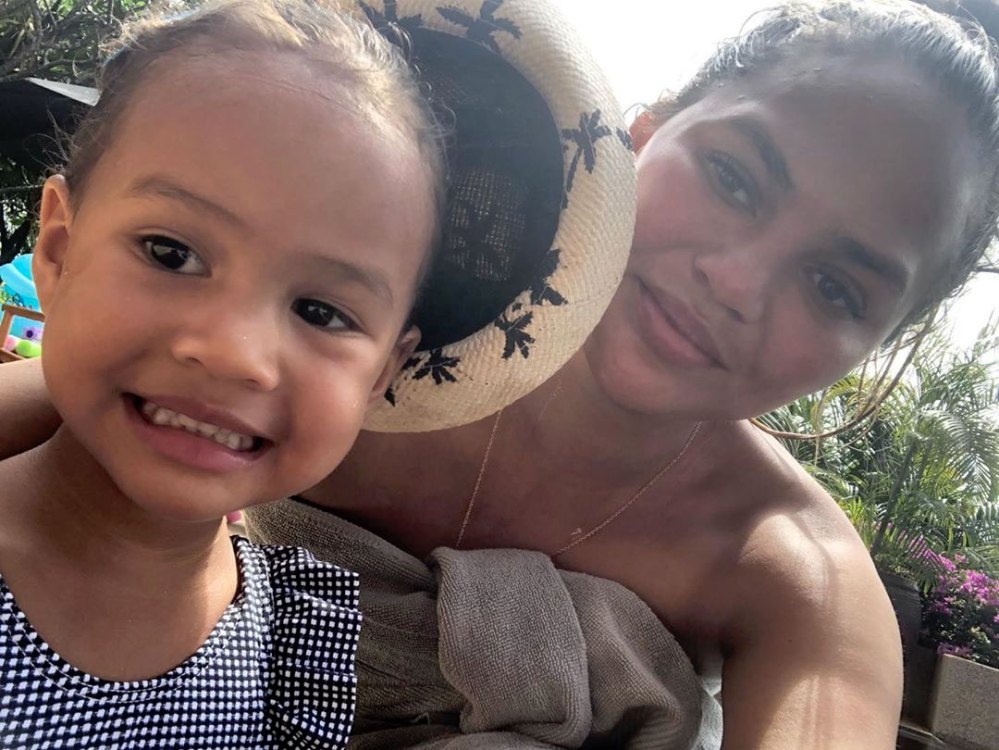 Chrissy Teigen and Luna Instagram