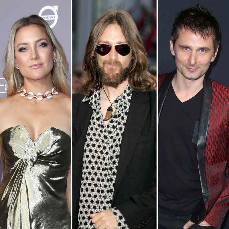 Kate Hudson, Chris Robinson and Matt Bellamy