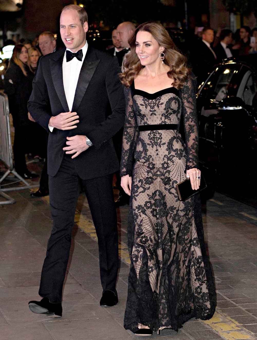 Prince William and Duchess Kate Dress to the Nines for Royal Variety Performance