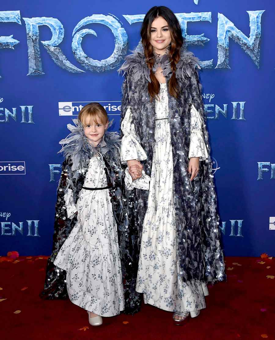 Selena-Gomez-Takes-Little-Sister-Gracie-Frozen-2