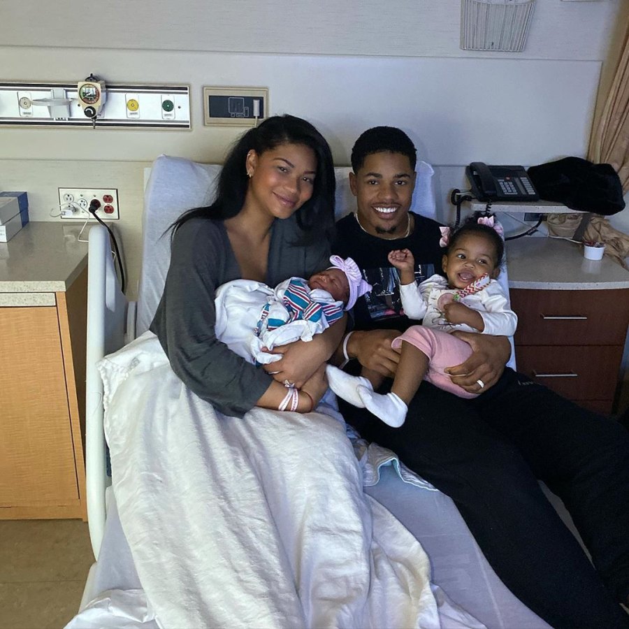 Chanel Iman and Sterling Shepard Celebrity Babies of 2019