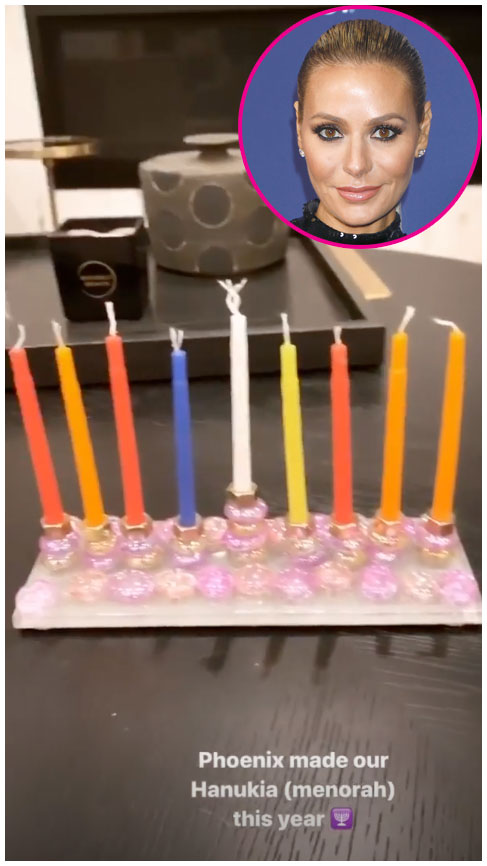 Dorit Kemsley Stars Celebrating Hanukkah in 2019