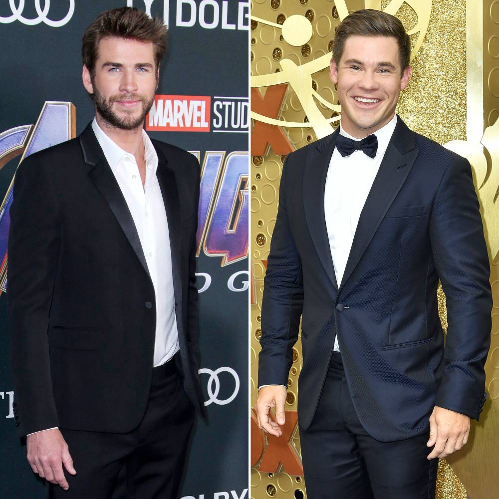 Liam Hemsworth and Adam Devine Comment Thirst Trap