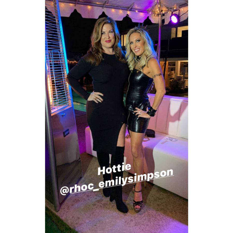 RHOC's Kelly Dodd Shades Shannon Beador at Braunwyn Windham-Burke's 42nd Birthday Party