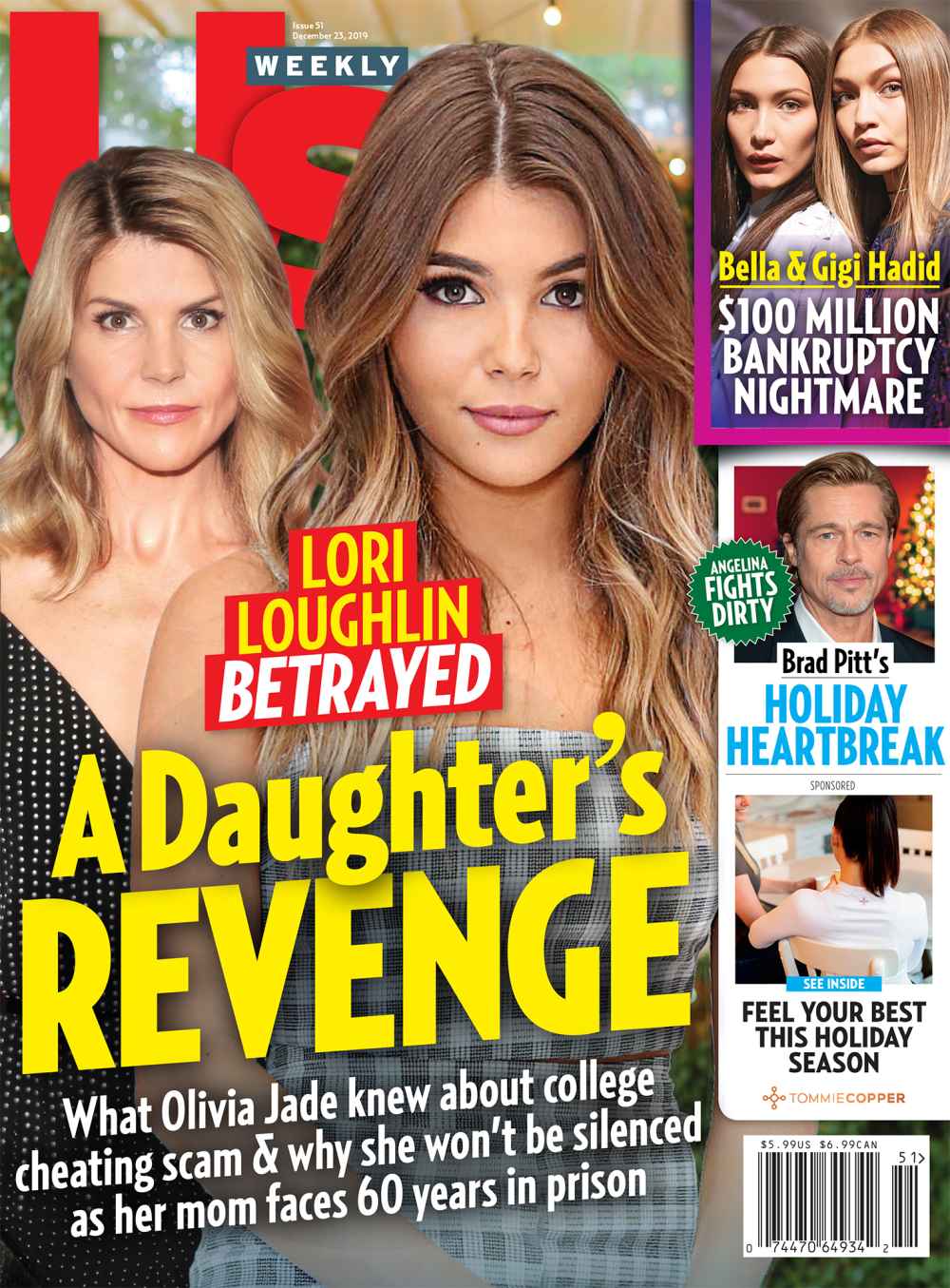US Weekly Cover 5119 Brad Pitt Is Not Expecting to See Maddox Pax Zahara Over the Holidays