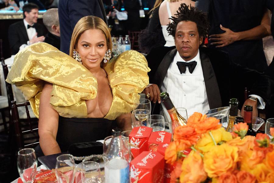 Beyonce and Jay Z Inside the Golden Globes 2020