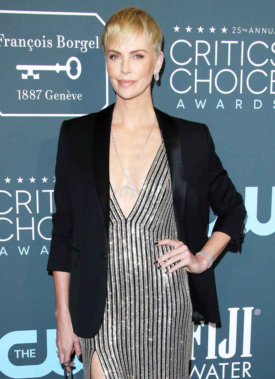 Charlize Theron What You didn't See On TV at the Critics Choice Awards 2020
