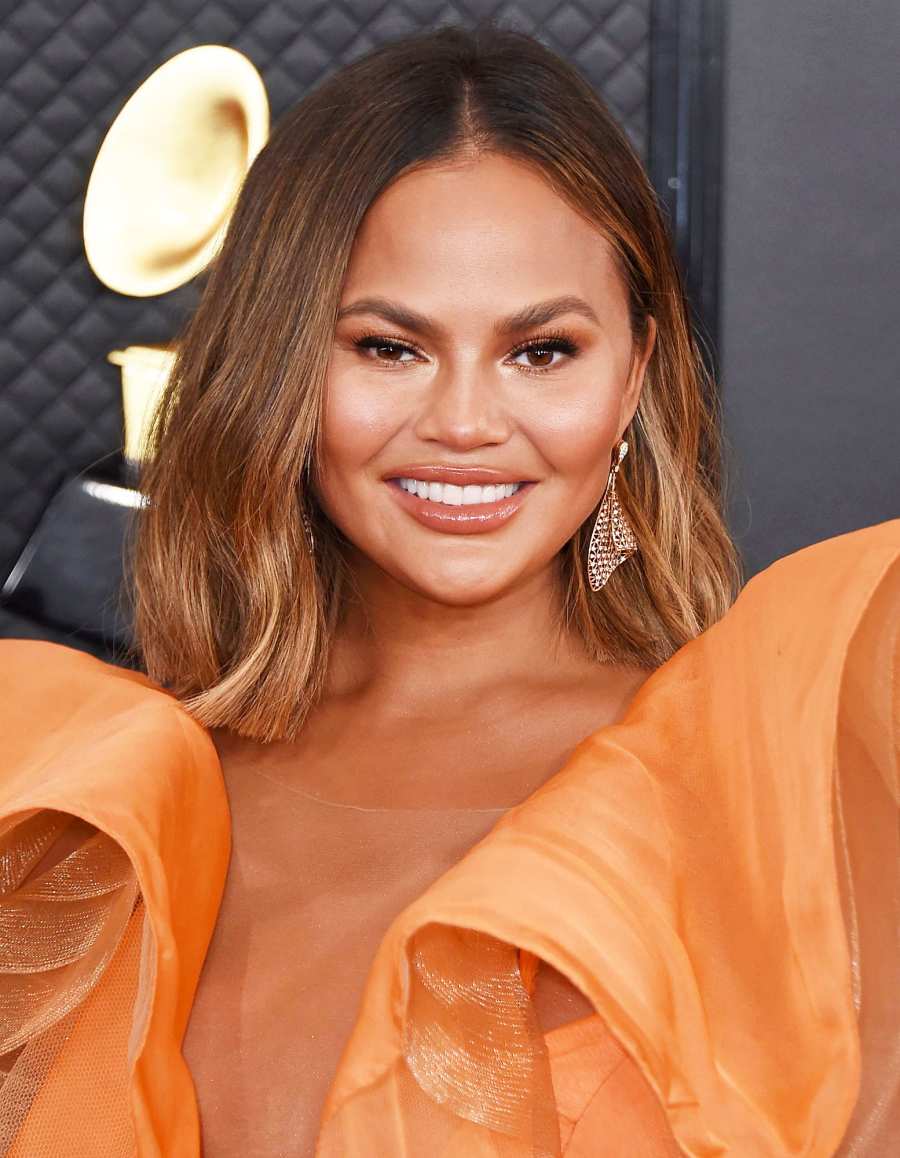 Chrissy Teigen Grammys 2020 Wildest Hair and Makeup