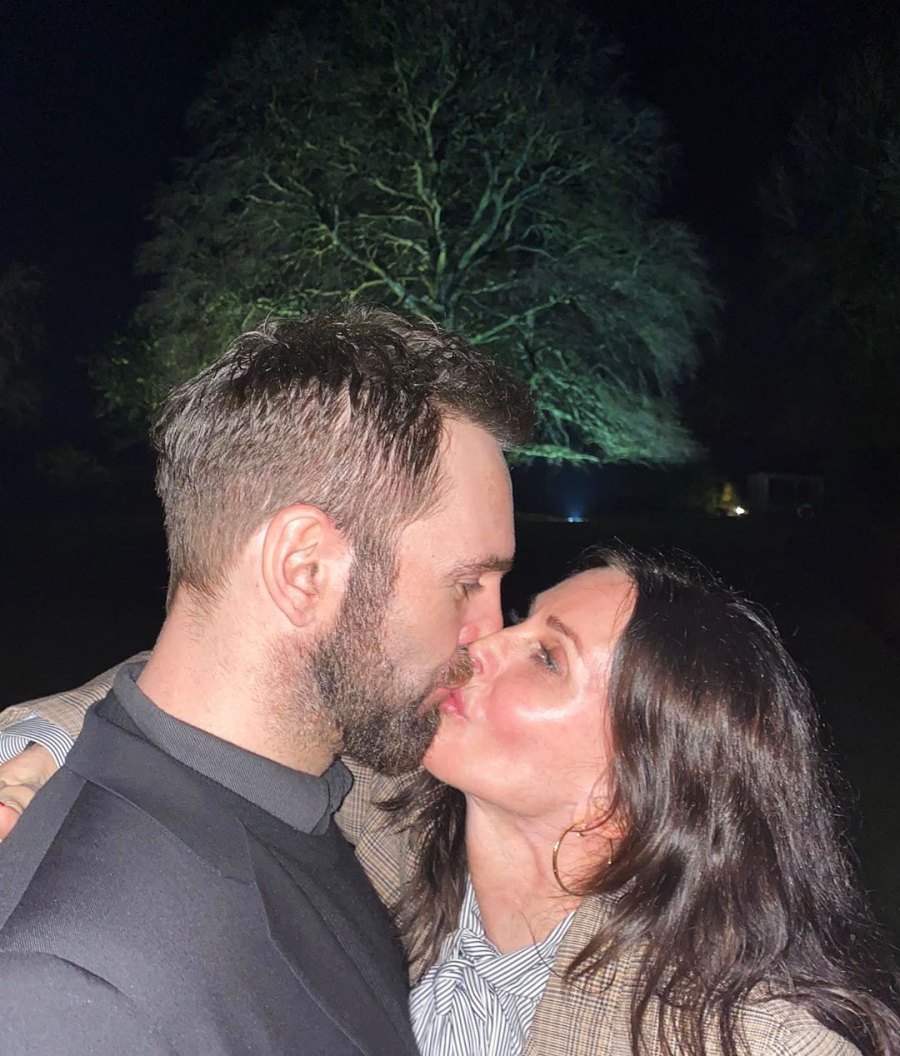 Courteney Cox and Johnny McDaid How the Stars Celebrated New Years Eve 2020