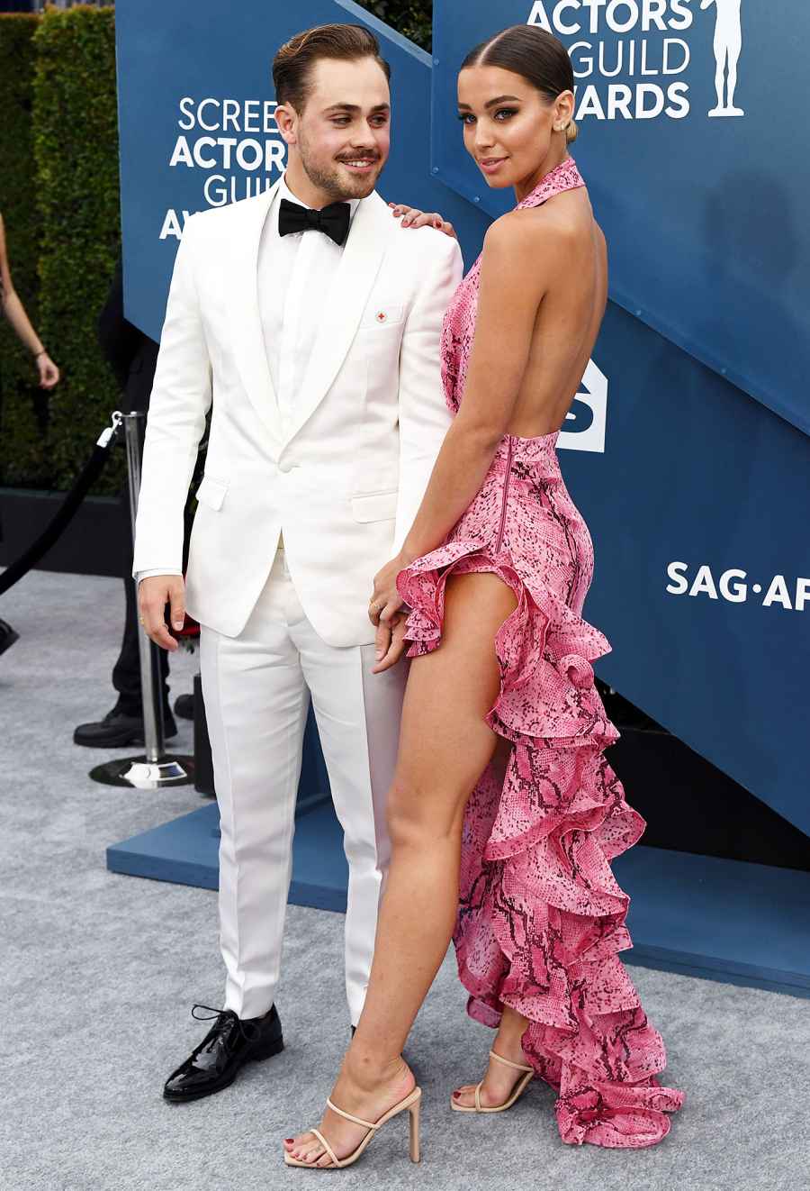 Dacre Montgomery and Liv Pollock Hottest Couples and PDA at SAG Awards 2020