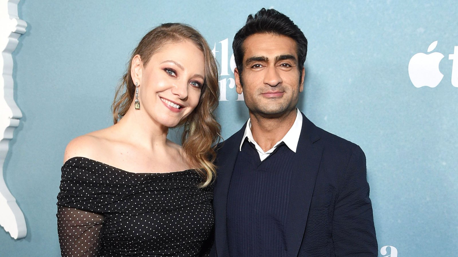 Emily V Gordon and Kumail Nanjiani at Little America Screening Emily V Gordon Says Kumail Nanjiani Is Embarrassed About His Ripped Body