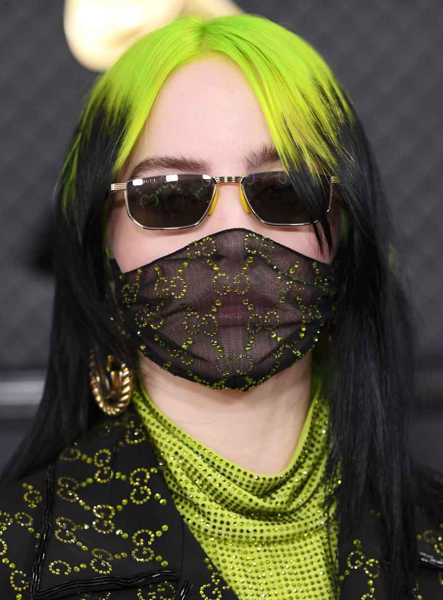 Billie Eilish Grammys 2020 Wildest Hair and Makeup