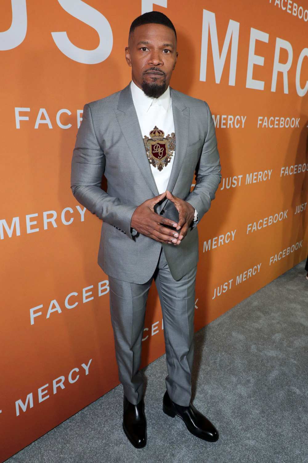 Jamie Foxx Just Mercy Premiere