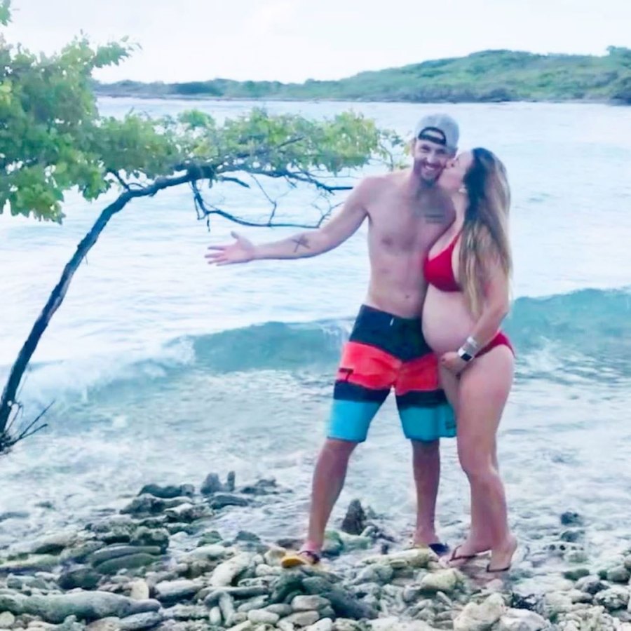 Jamie Otis Bares 3rd Trimester Baby Bump in Bikini on Babymoon With Husband Doug Hehner