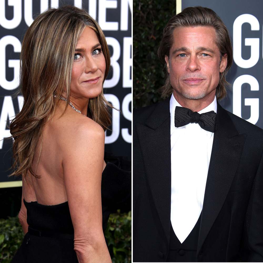 Jennifer Aniston Brad Pitt Avoided Each Other Golden Globes 2020