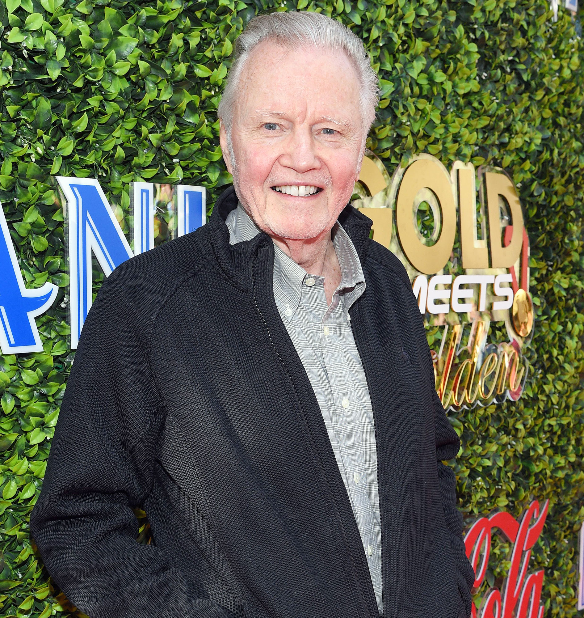 Angelina Jolie S Dad Jon Voight Very Happy About Engagement Us Weekly